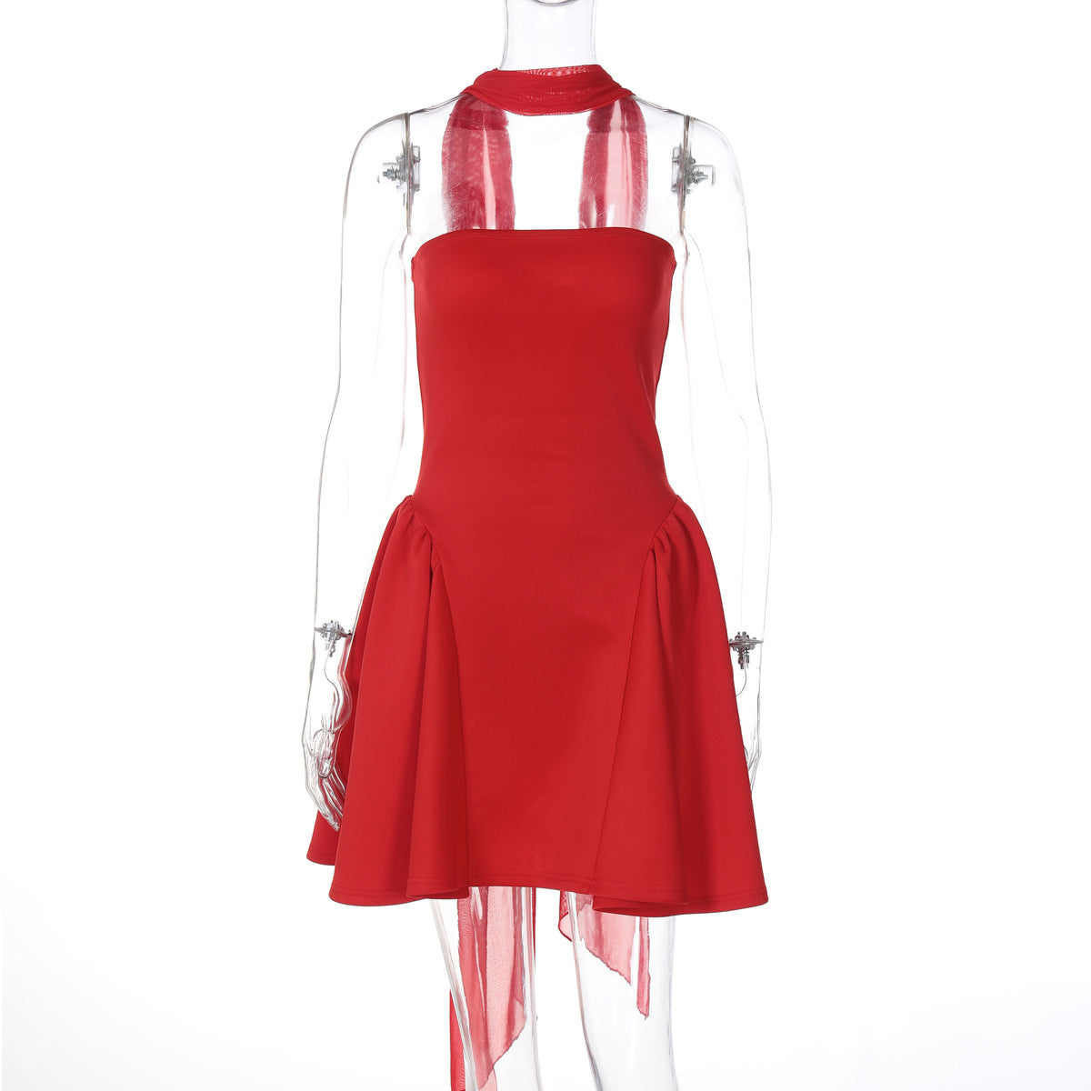 Tube Top Mini Dress – Backless Party Dress