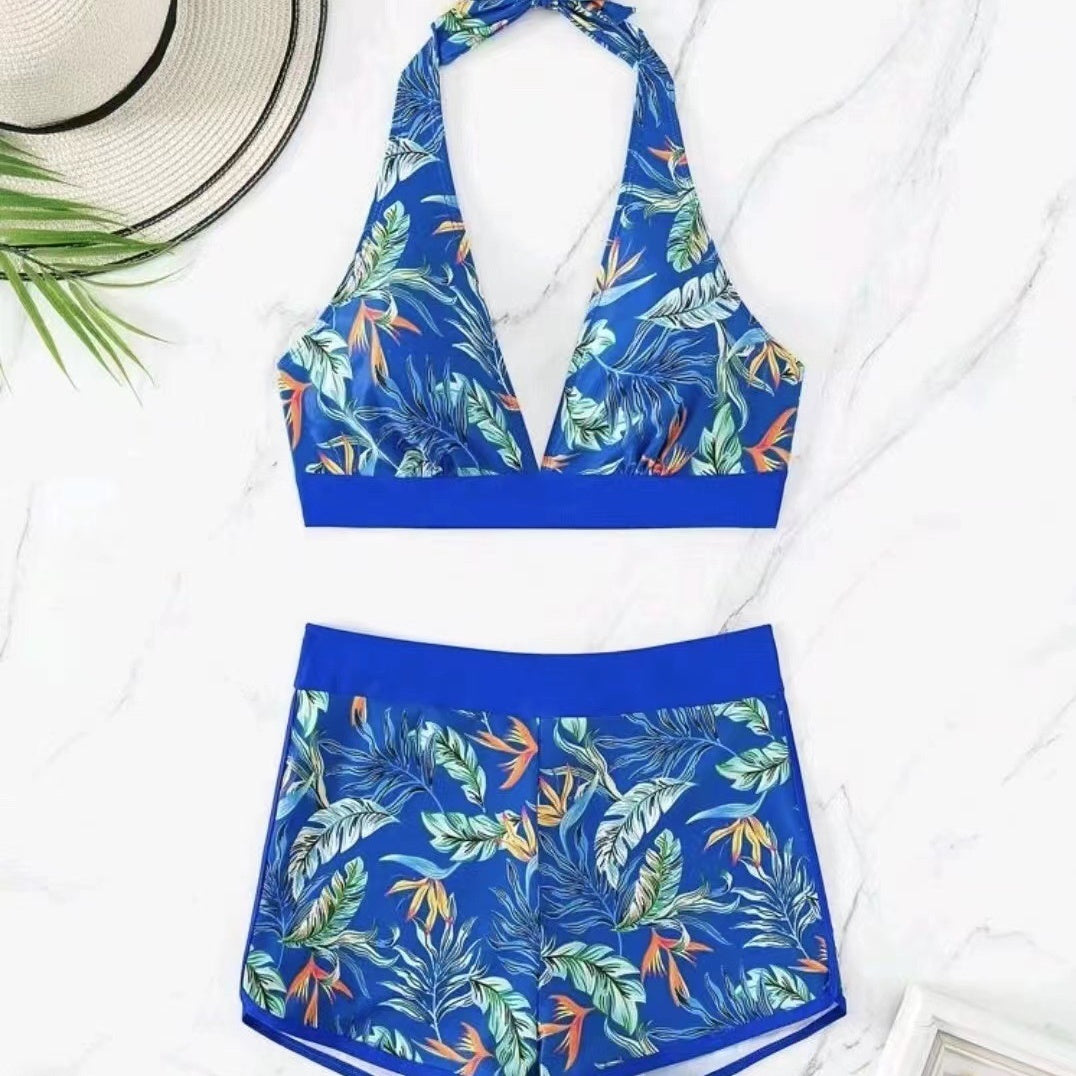 Women's Sling Tummy Control Bikini Two-Piece Set