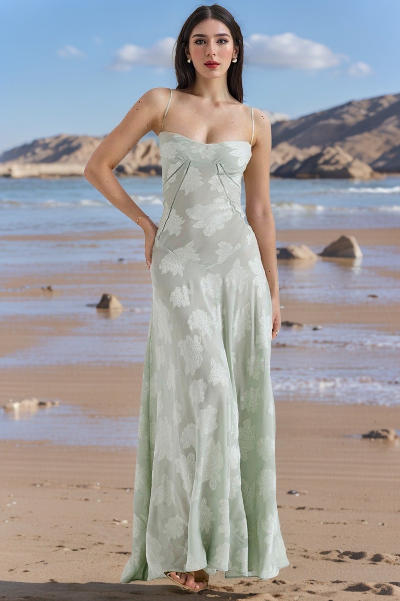 Floral Elegance Maxi Dress