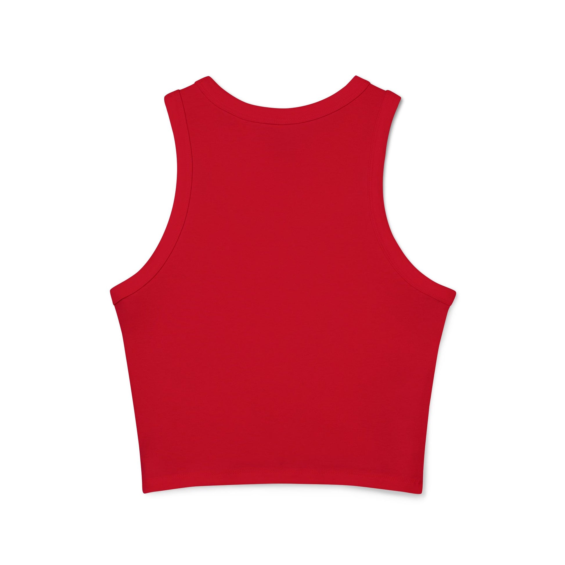 4th of July Leopard Print Red White Blue Women's Micro Rib Tank Top