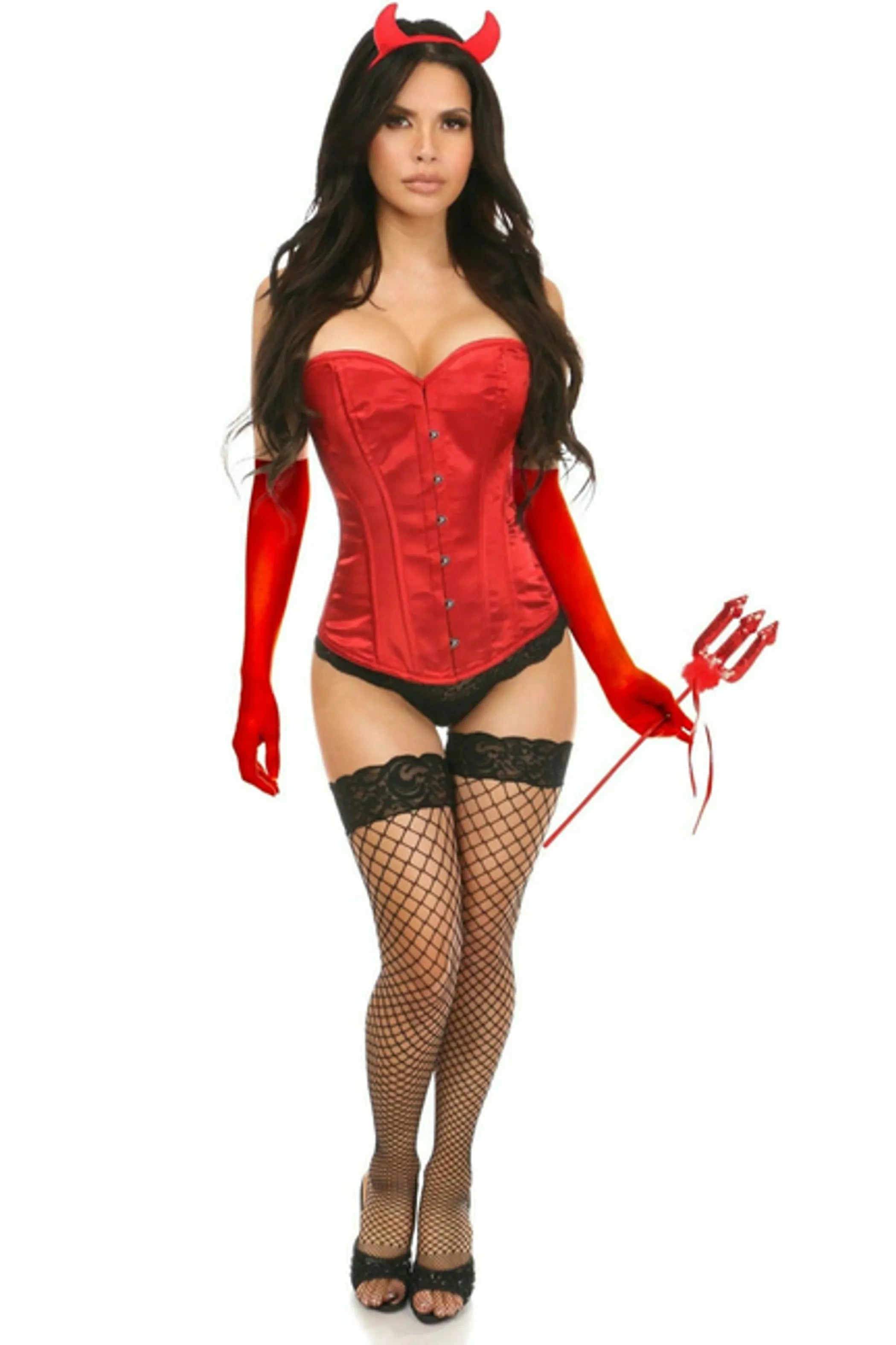 Daring Devil Pop Corset Costume