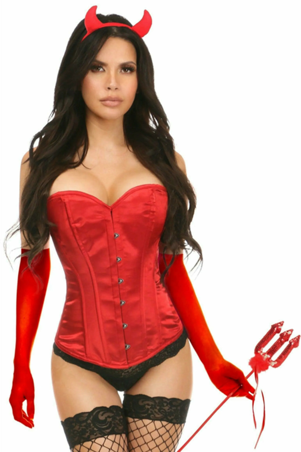 Daring Devil Pop Corset Costume