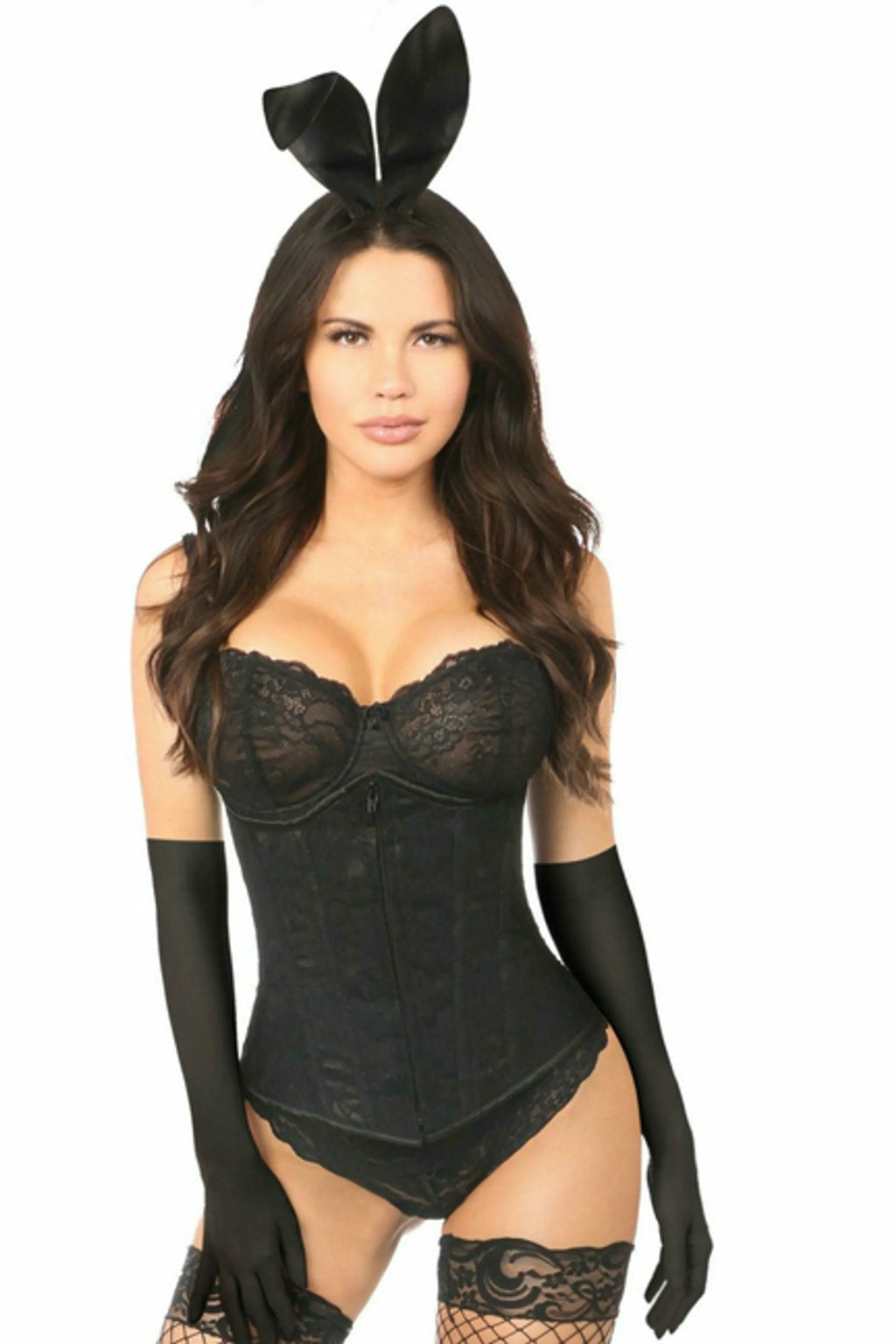 Lace Cincher Bunny Pop Corset Costume