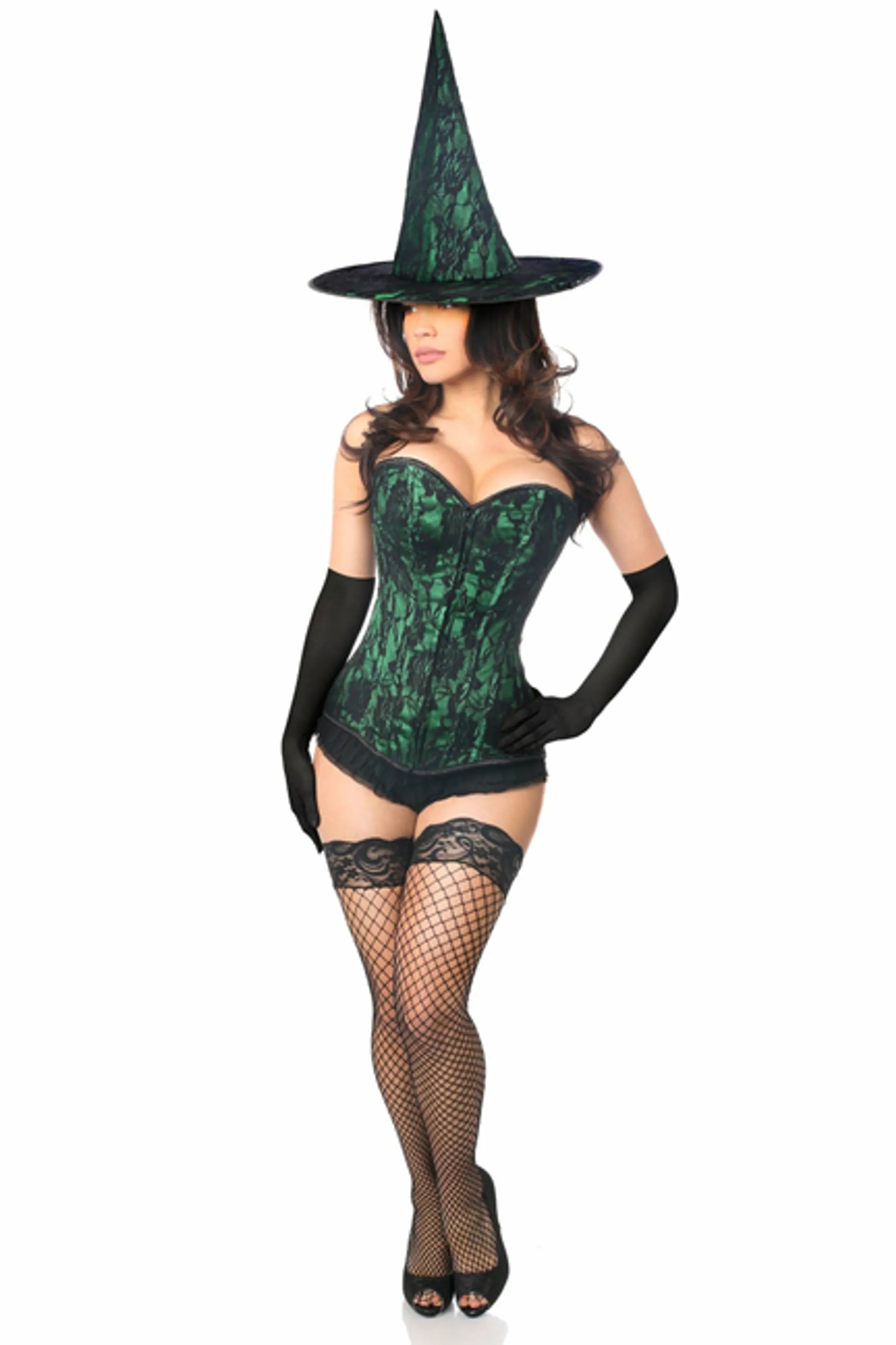 Spellbound Lace Witch Pop Corset Costume