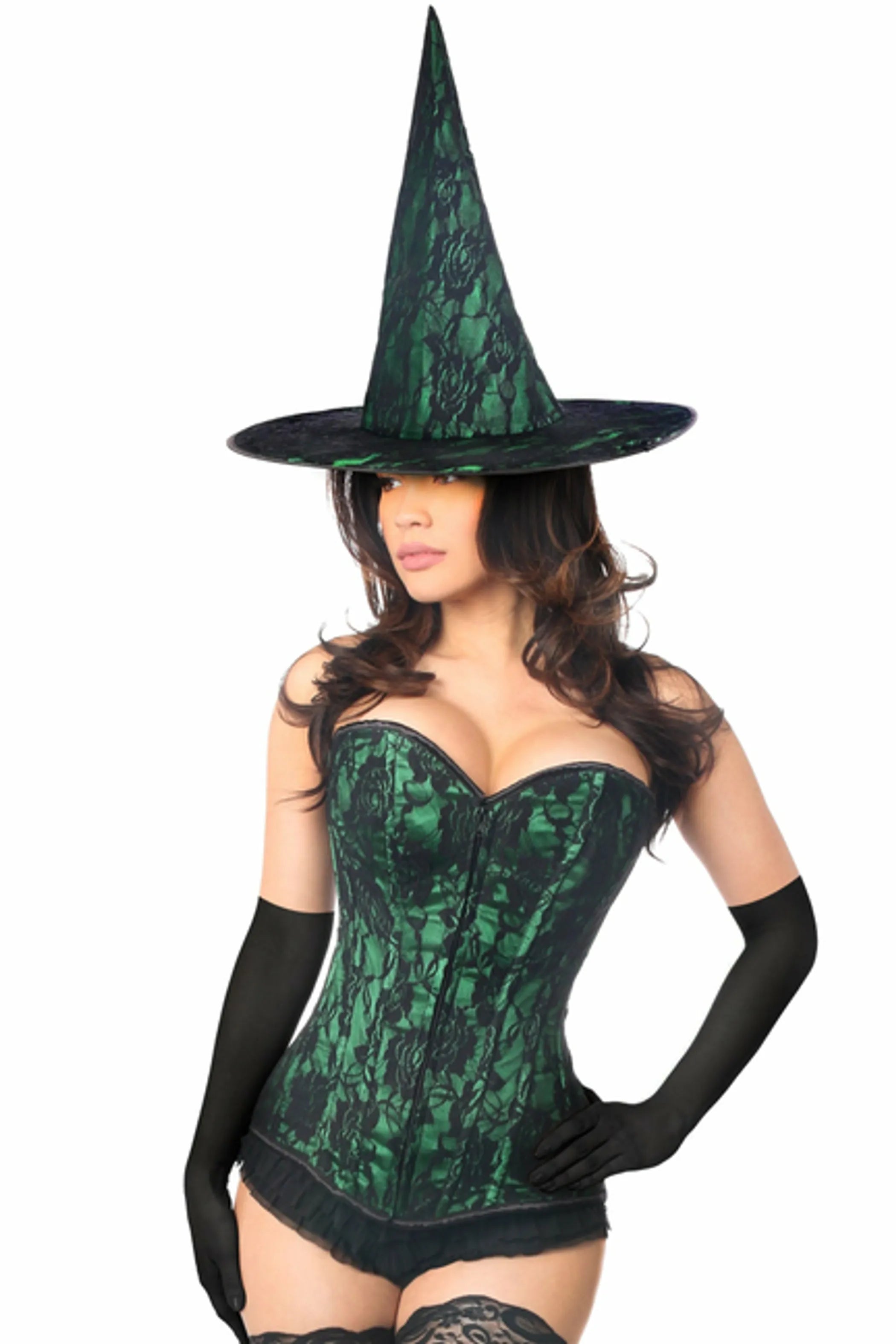 Spellbound Lace Witch Pop Corset Costume