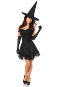 Sultry Witch Pop Corset Dress Costume