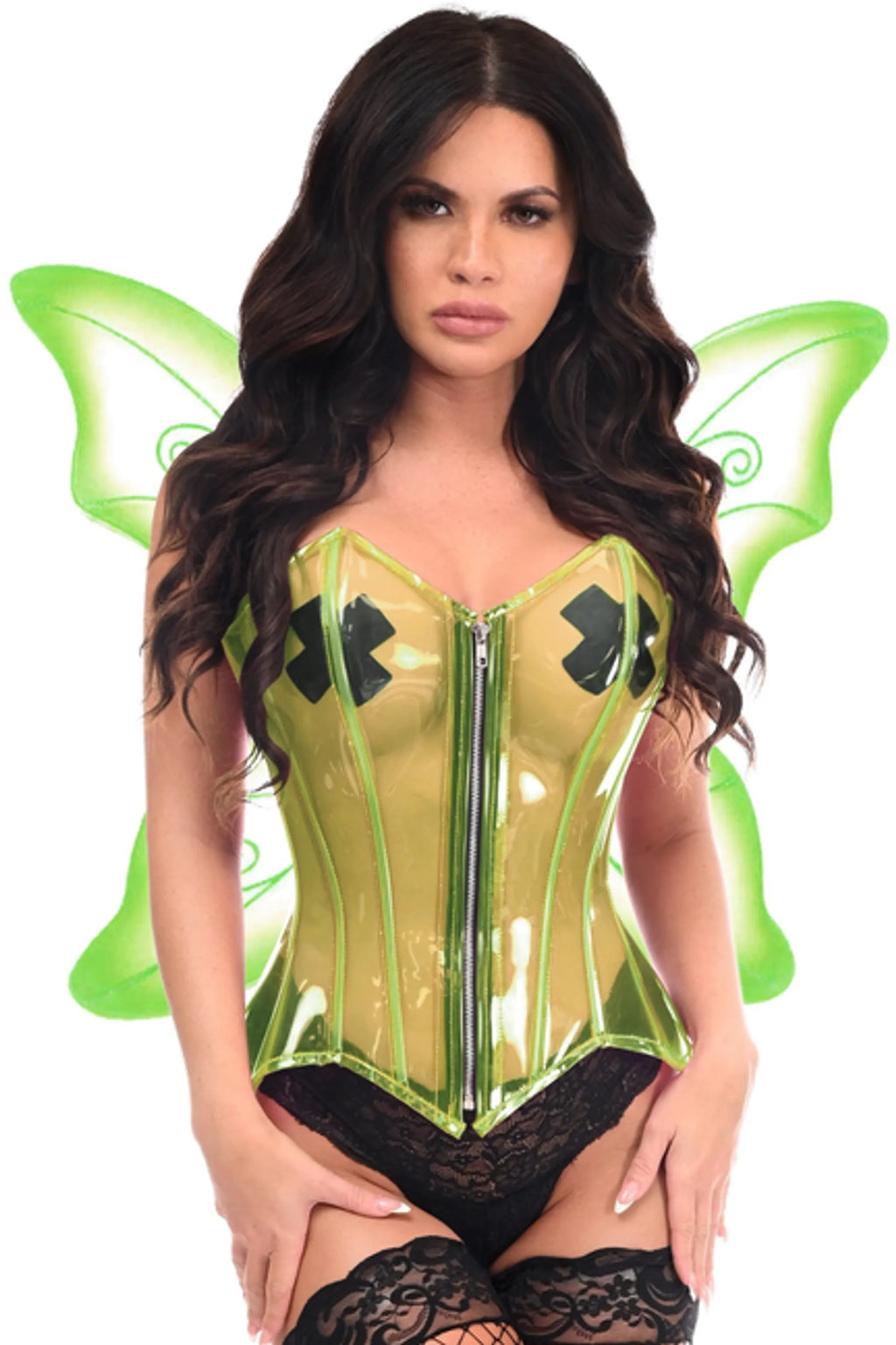 Green Pixie Pop Corset Costume