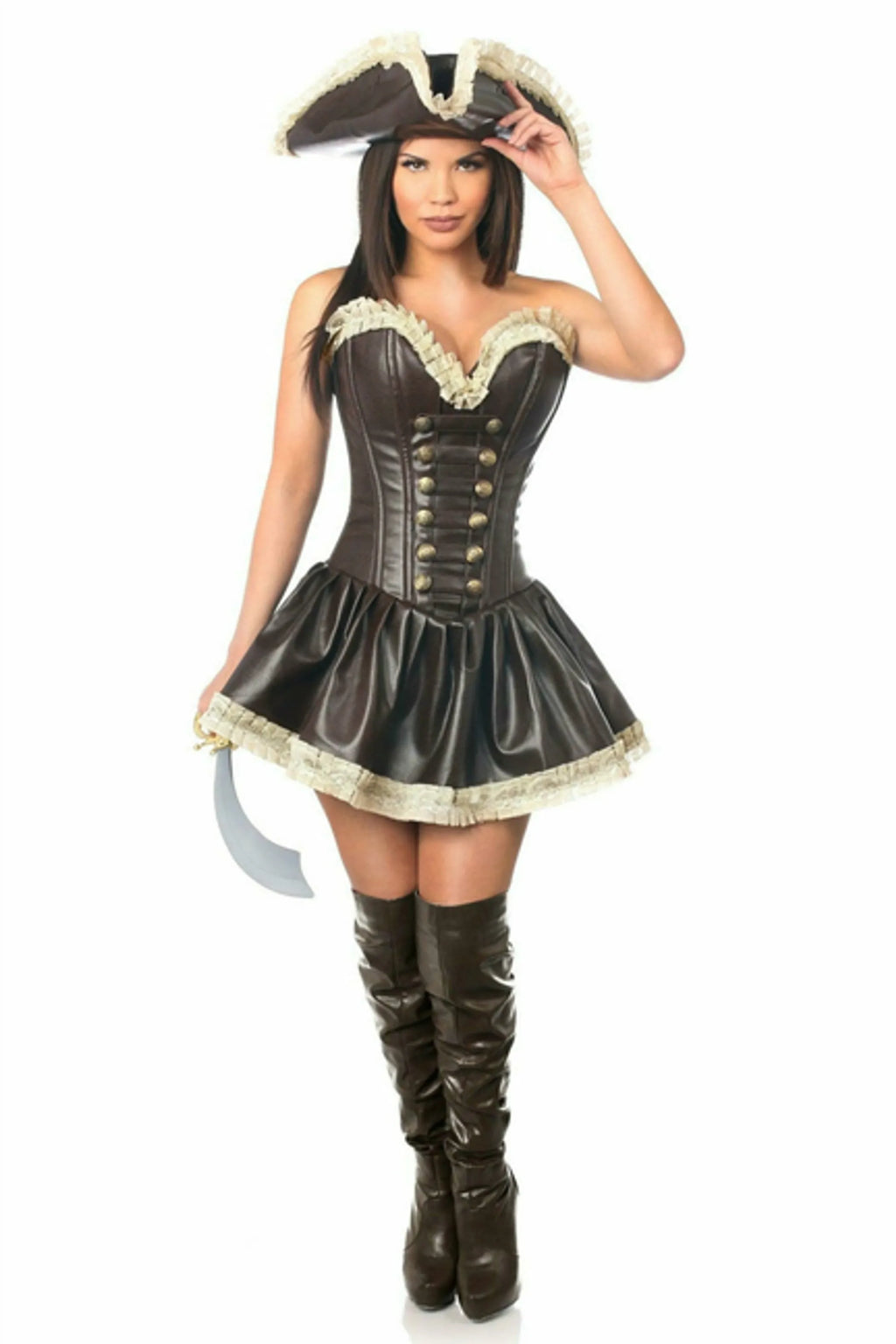 Pirate Lady Pop Corset Costume