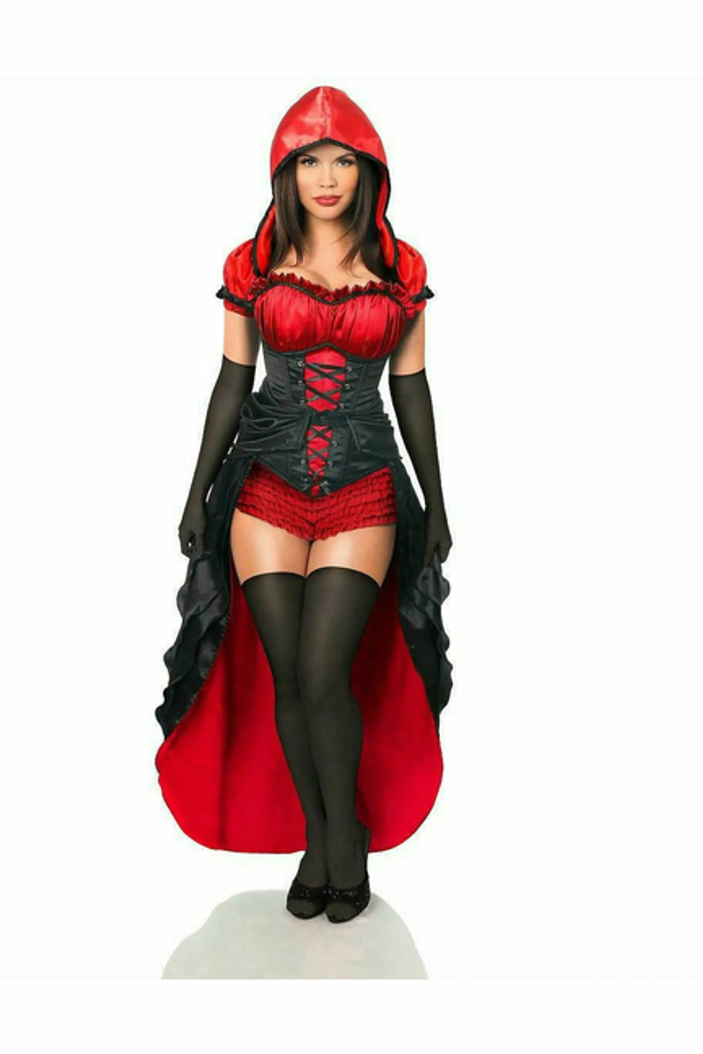 Red Hot Riding Hood Pop Corset Costume