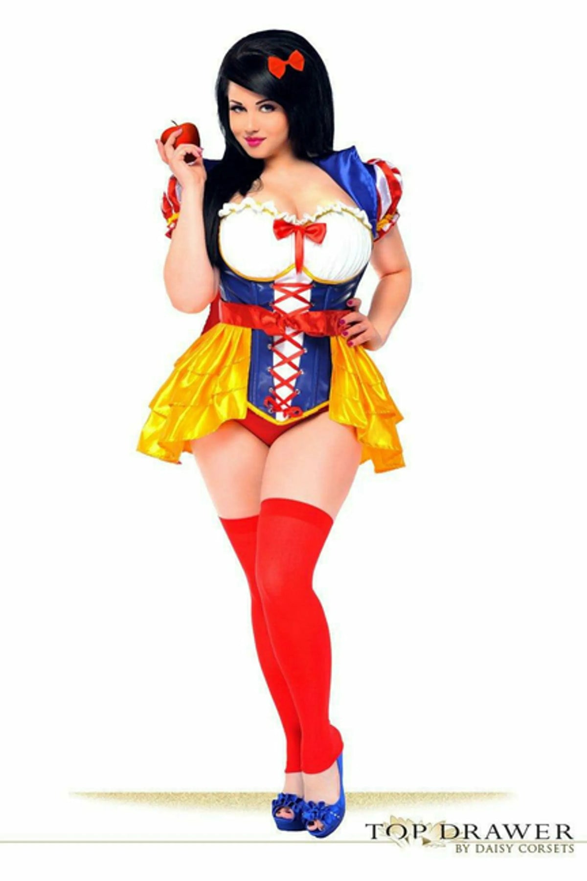 Poisoned Apple Pop Corset Costume