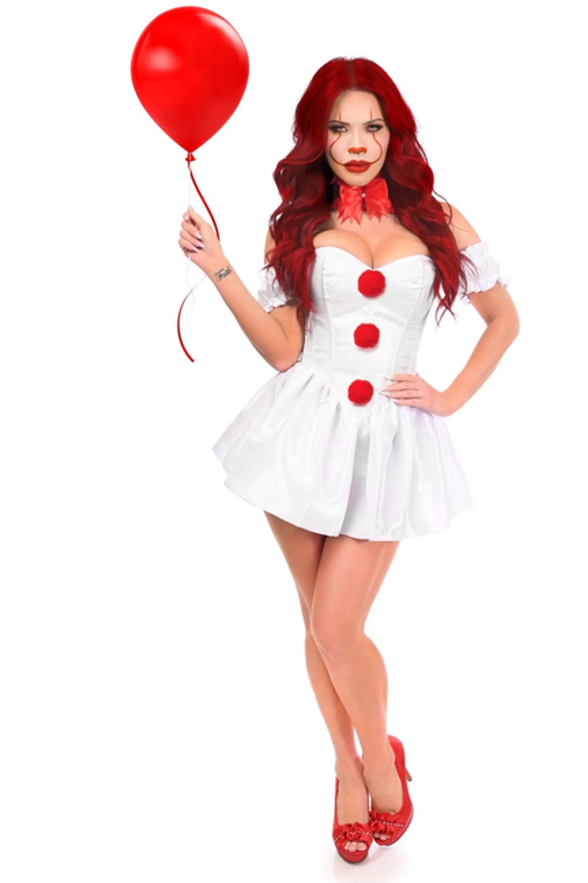 Killer Clown Pop Corset Costume