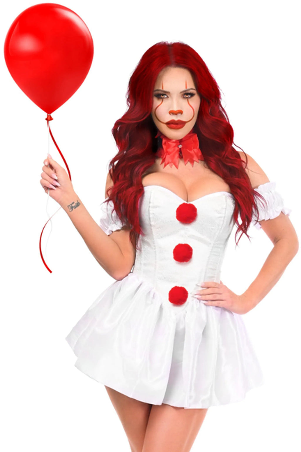 Killer Clown Pop Corset Costume