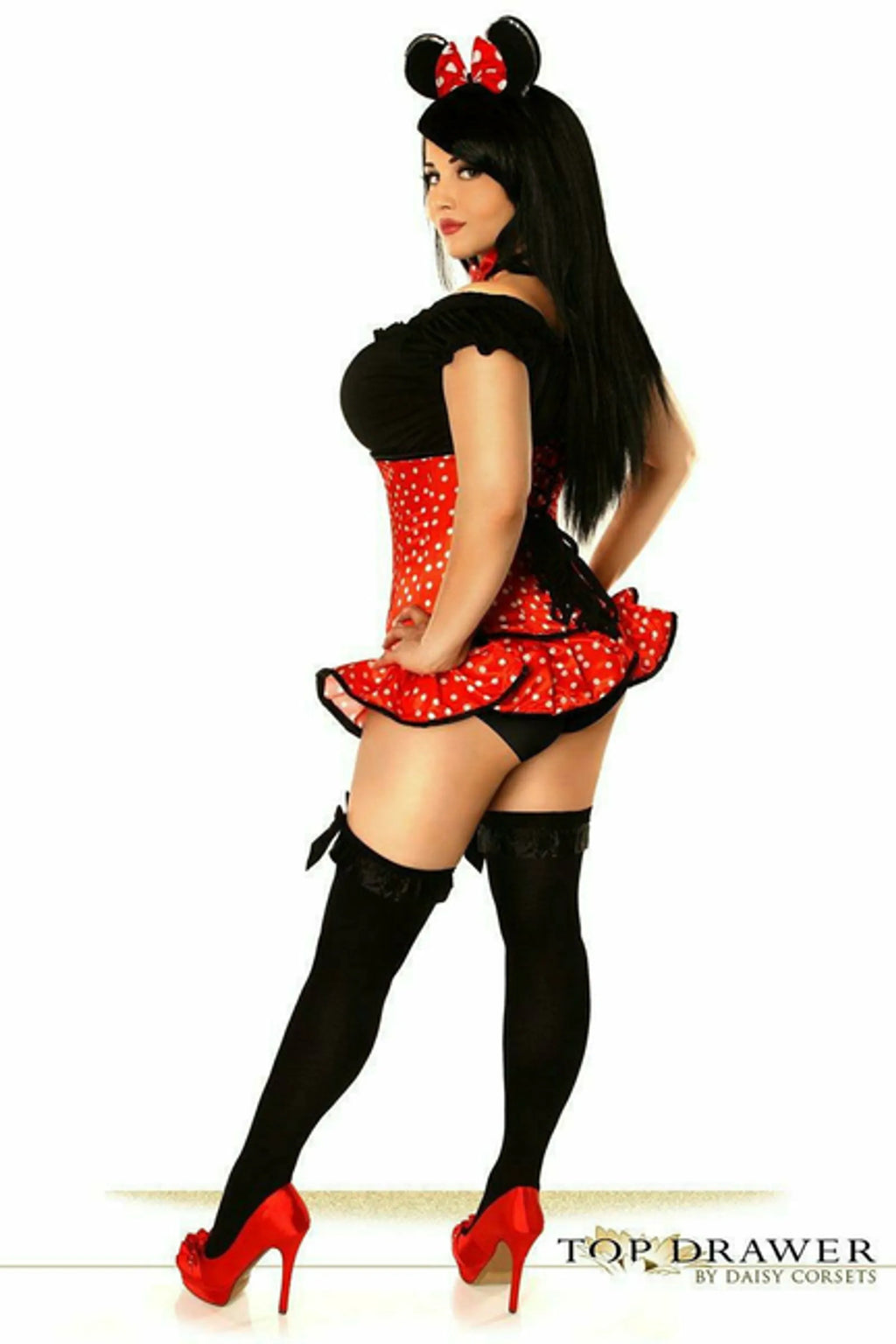 Miss Mouse Pop Corset Costume