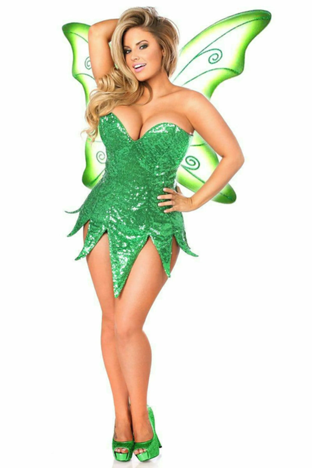 Sequin Fairy Pop Corset Dress Costume