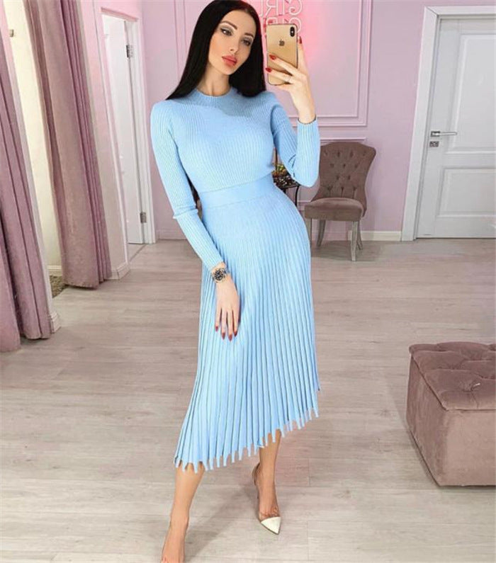 Elegant Pleated Dress