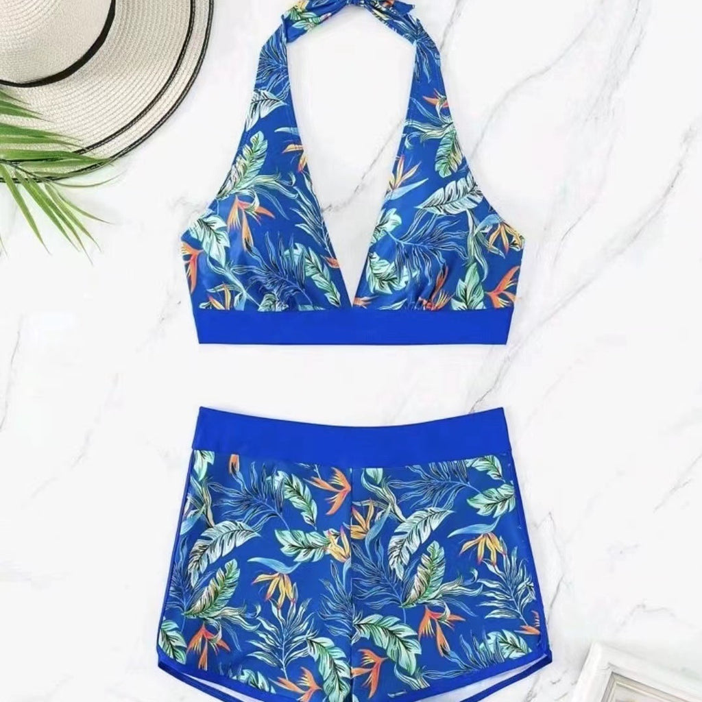 Women's Sling Tummy Control Bikini Two-Piece Set