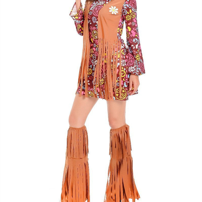 Retro Hippy Costume - Halloween 2025