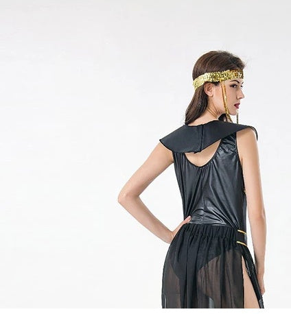 Black Cleopatra Cosplay Costume - Halloween 2025
