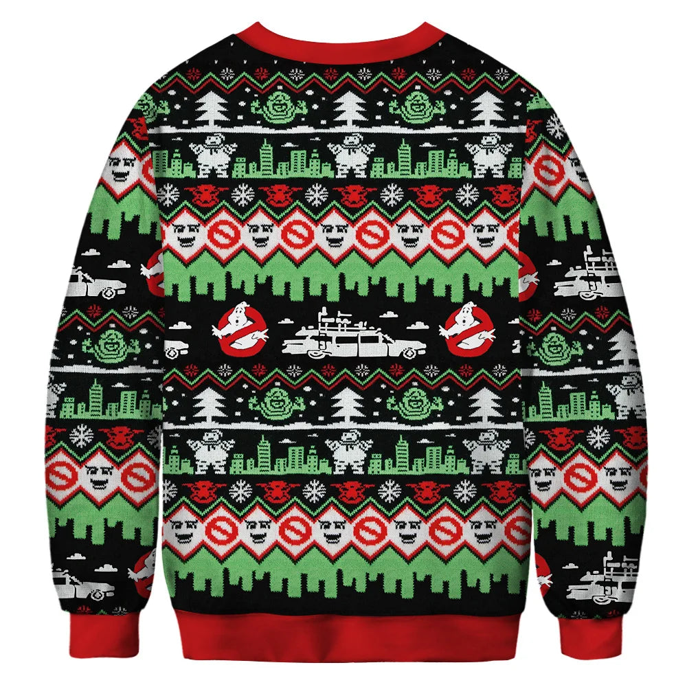 Friends Ugly Christmas Sweater - Holiday Pullover for Men & Women