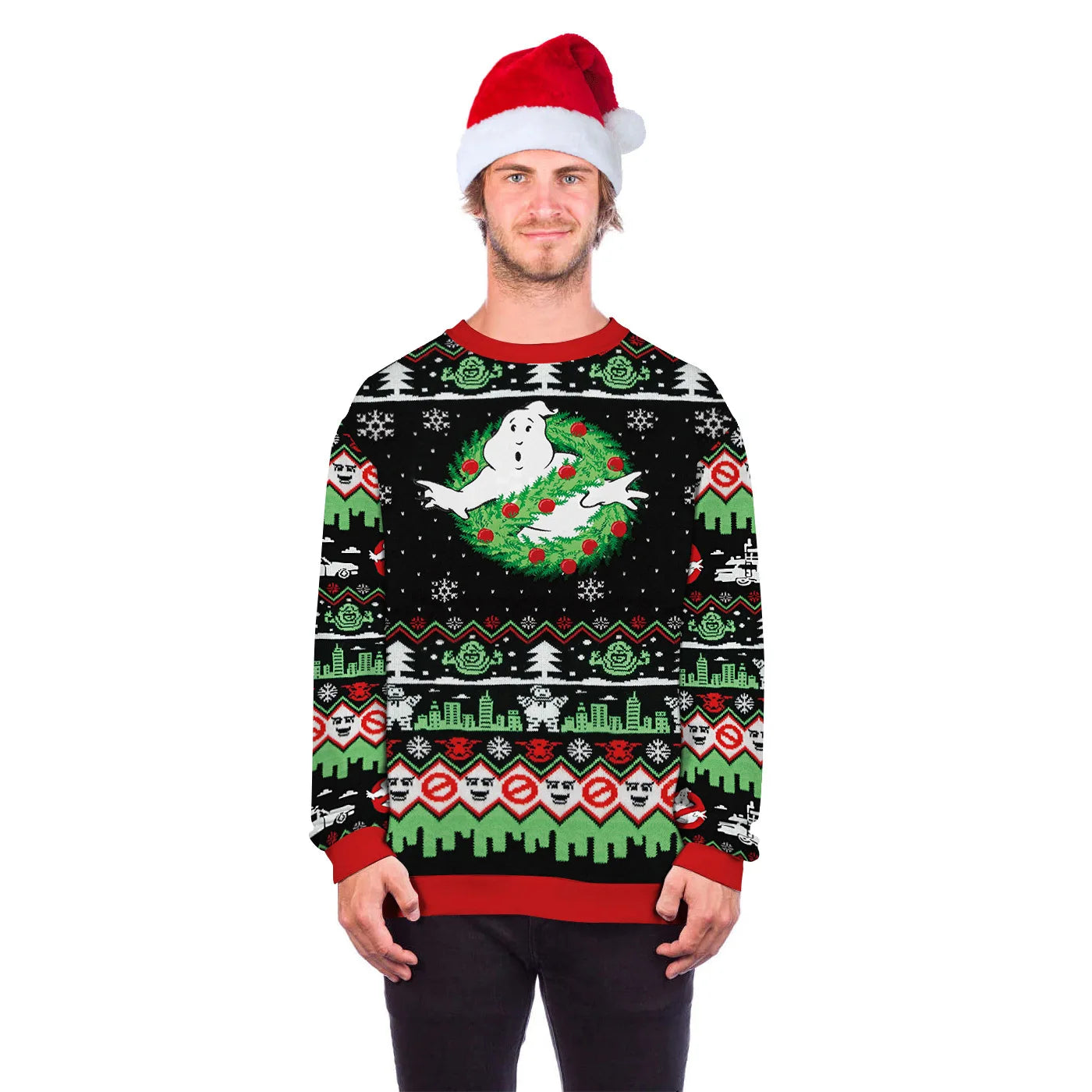 Friends Ugly Christmas Sweater - Holiday Pullover for Men & Women