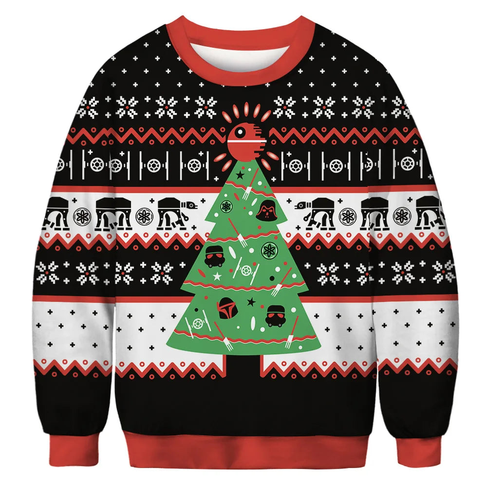 Friends Ugly Christmas Sweater - Holiday Pullover for Men & Women