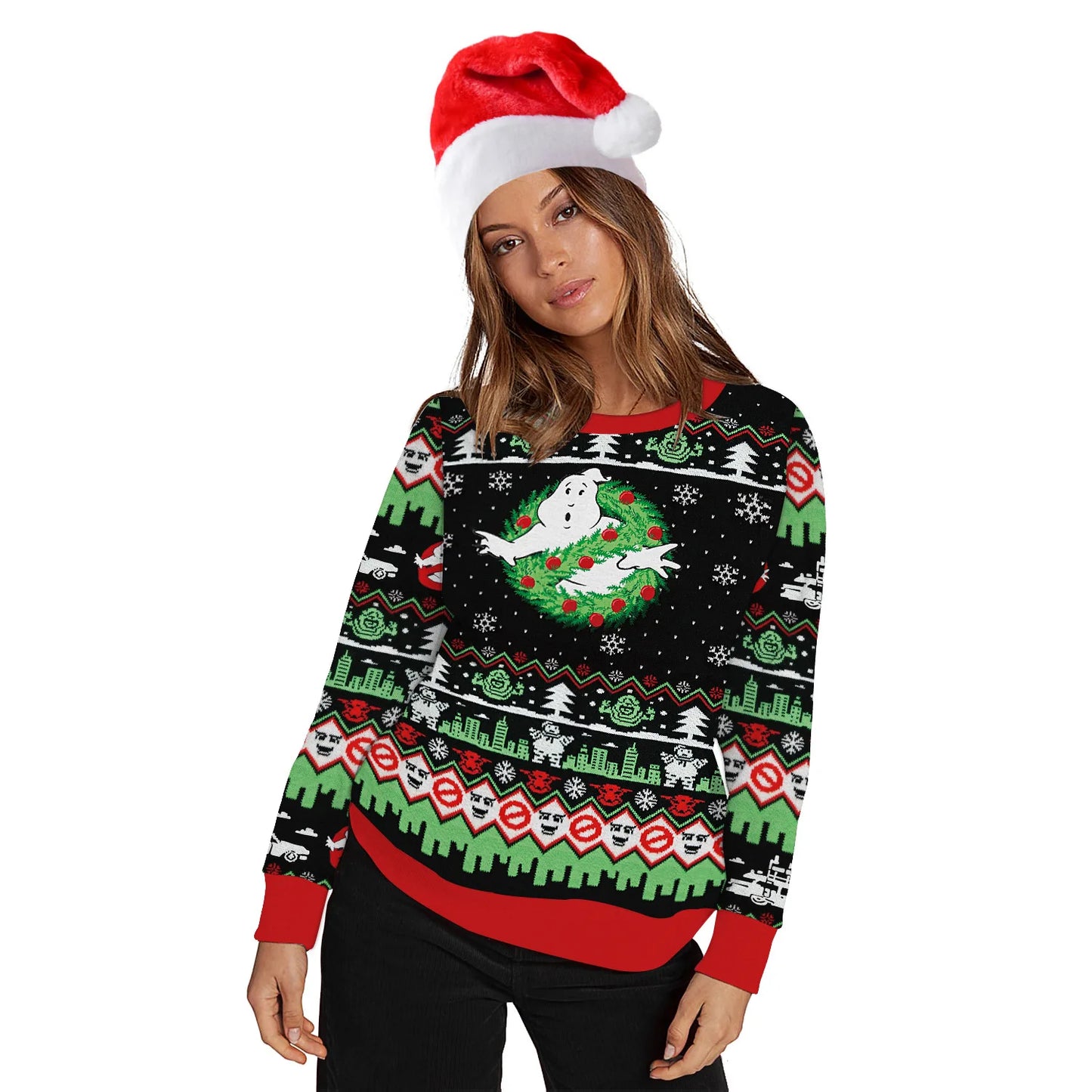 Friends Ugly Christmas Sweater - Holiday Pullover for Men & Women