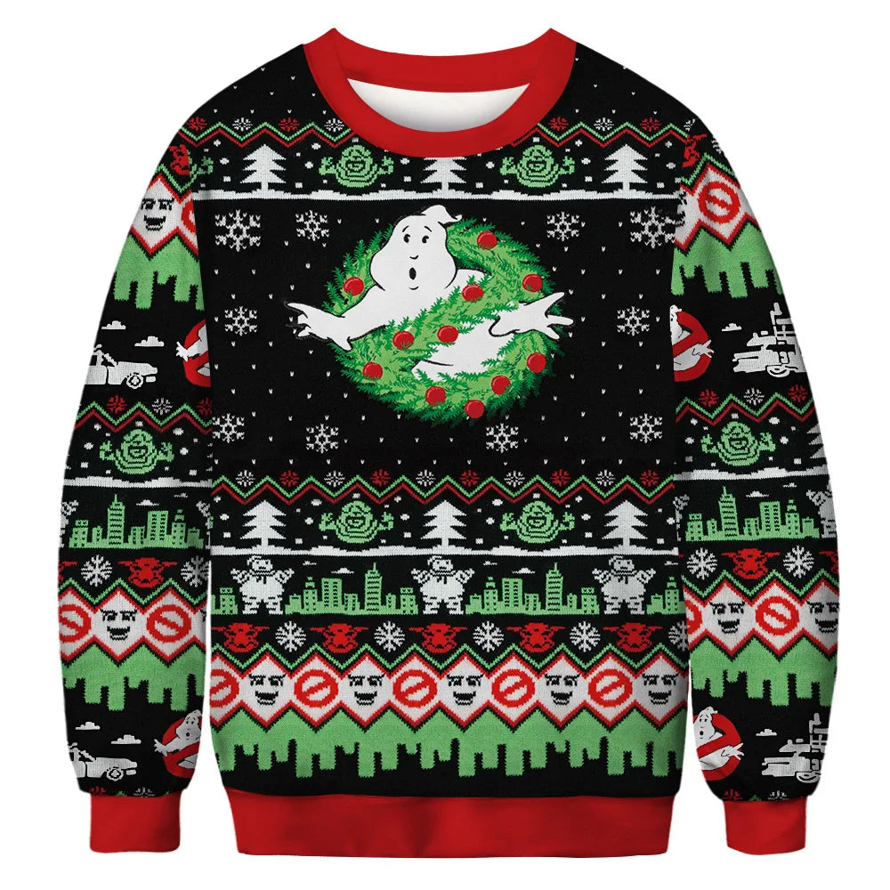 Friends Ugly Christmas Sweater - Holiday Pullover for Men & Women