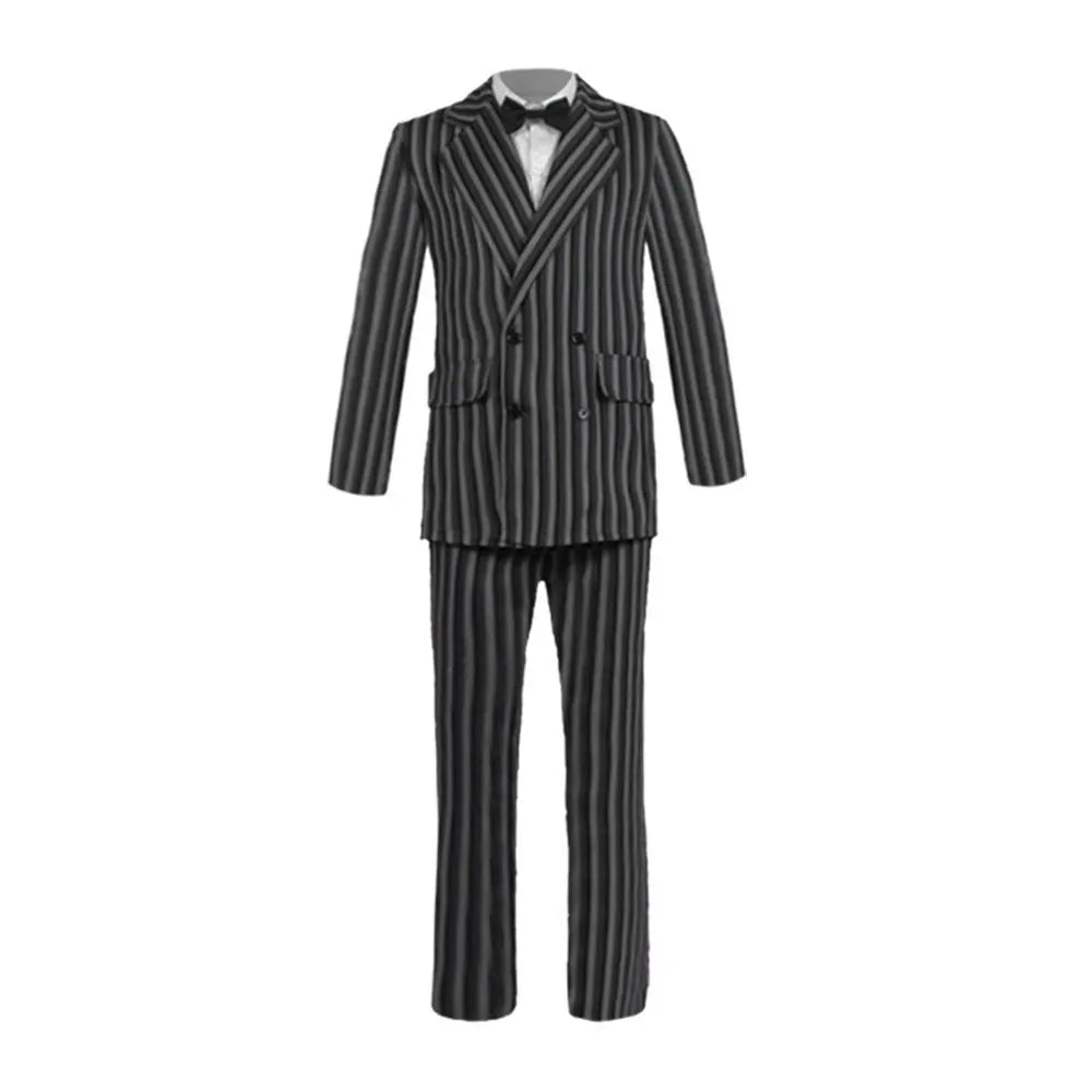 Addams Family Cosplay Costumes - Gothic Black Collection 2025