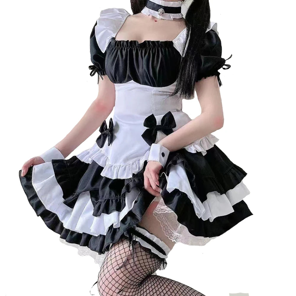 Classic French Maid Lingerie Dress