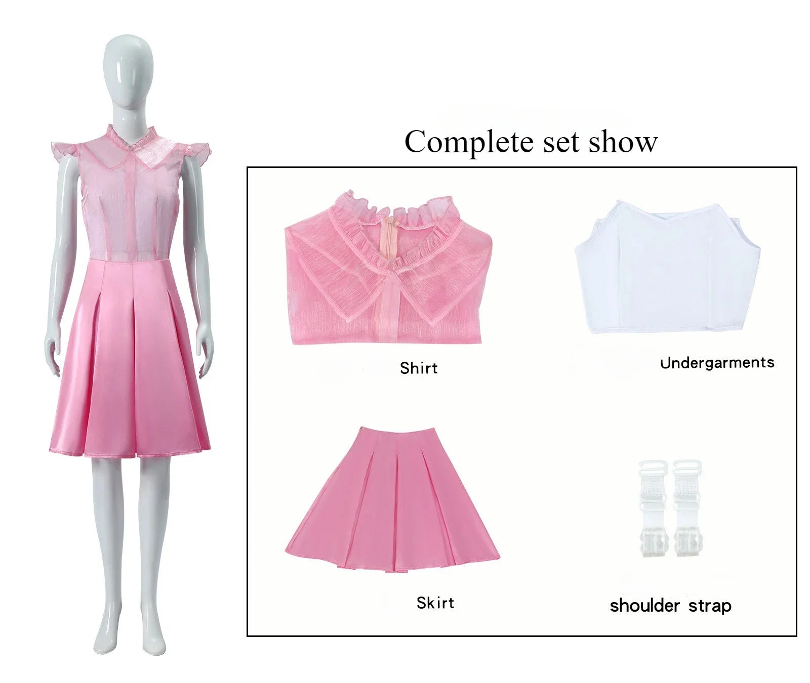 Wicked Witches Cosplay Costume - Glinda & Elphaba Halloween 2025