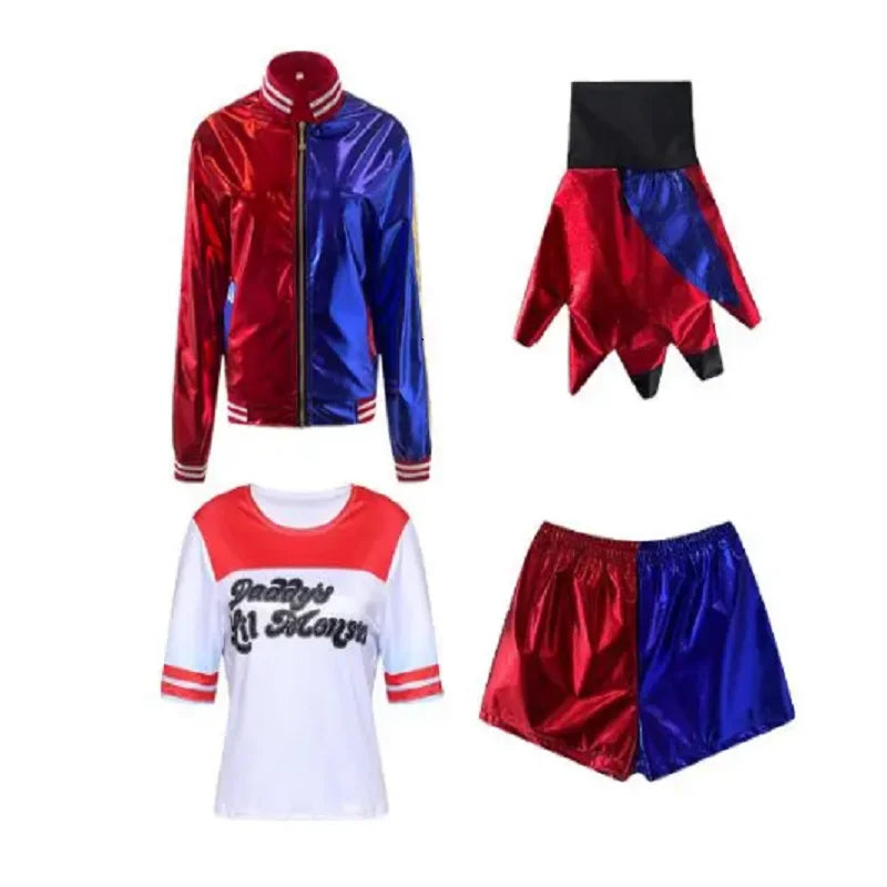 Harley Squad Cosplay Costume - Adult Halloween 2025