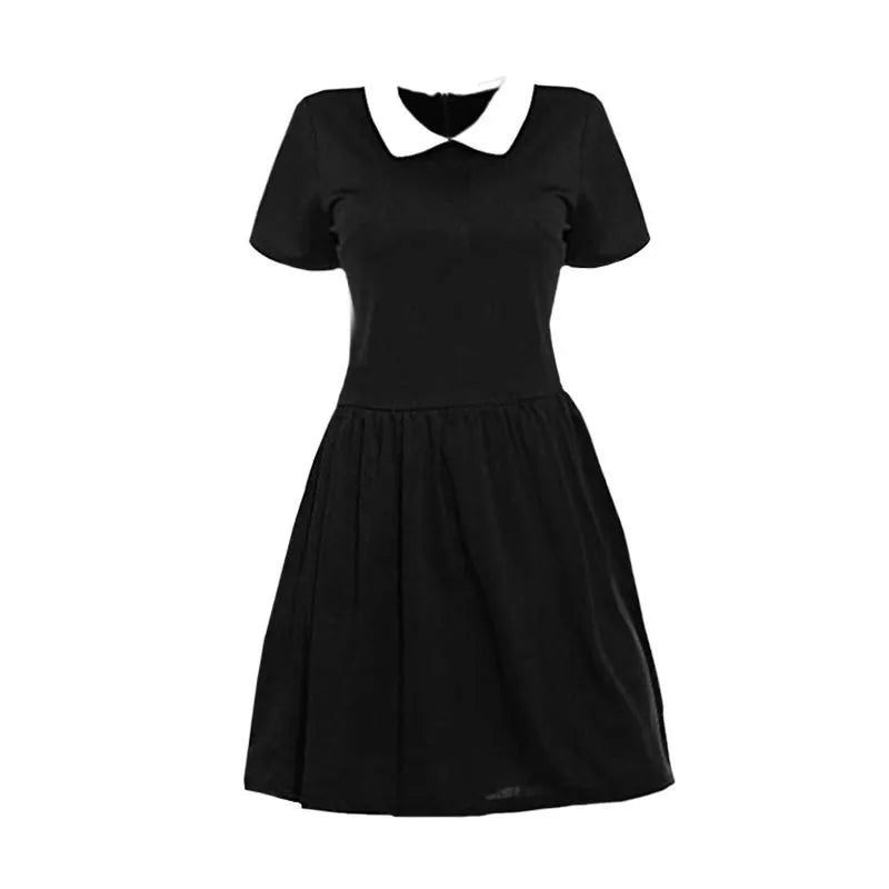 Addams Family Cosplay Costumes - Gothic Black Collection 2025