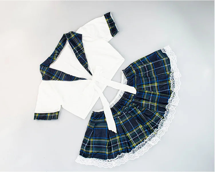 Two Piece Schoolgirl Lingerie Dress