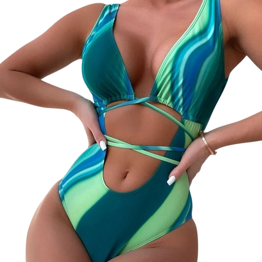 Women's One-Piece Swimsuit – Stylish & Flattering Swimwear