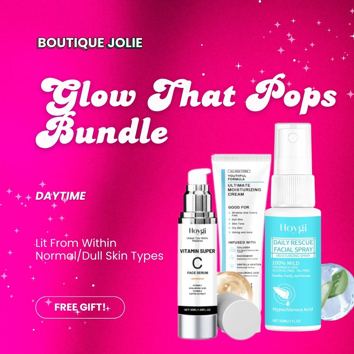 Glow That Pops Daytime Bundle